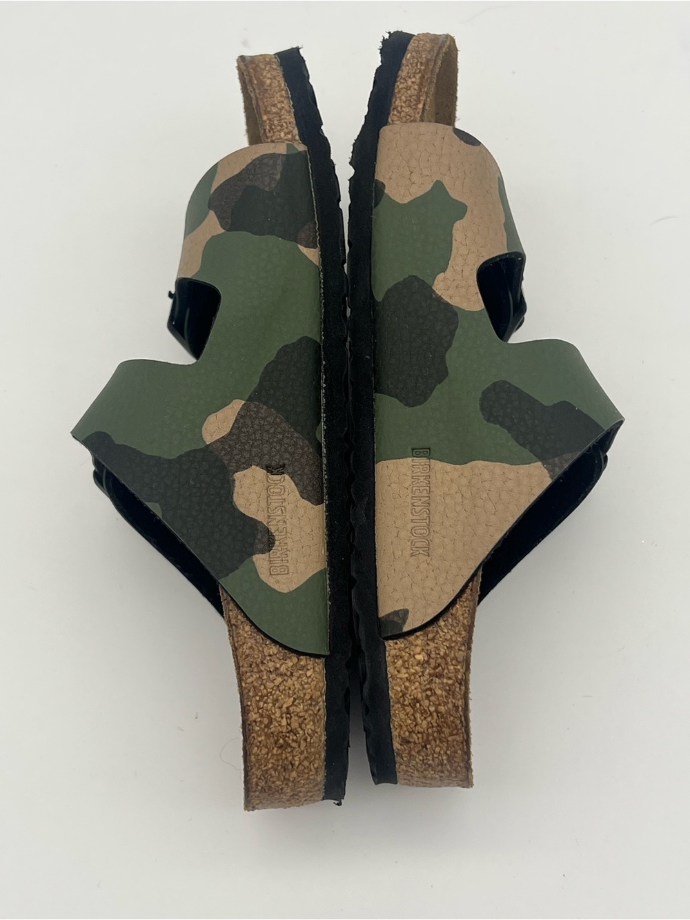Birkenstock Arizona slides sandals kids size 1 eu 32 camouflage strap shoes - Picture 8 of 8